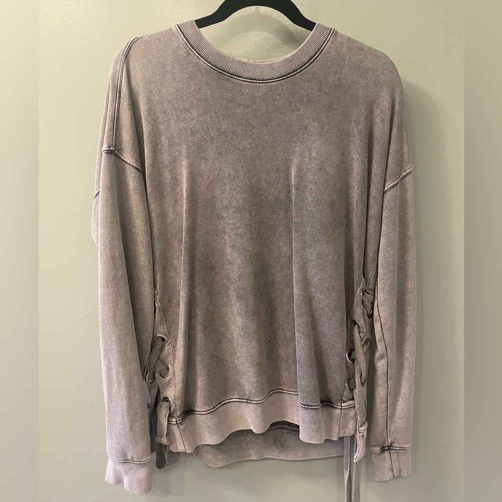 All Saints Tie Up Sweater